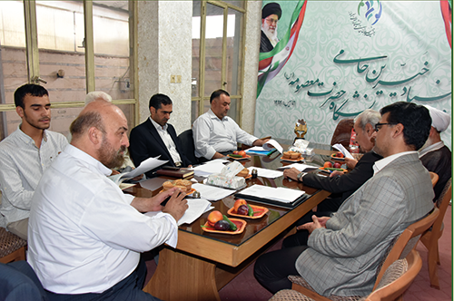 پنجمین نشست هیات مدیره بنیاد خیرین حامی دانشگاه حضرت معصومه(س) برگزار شد
